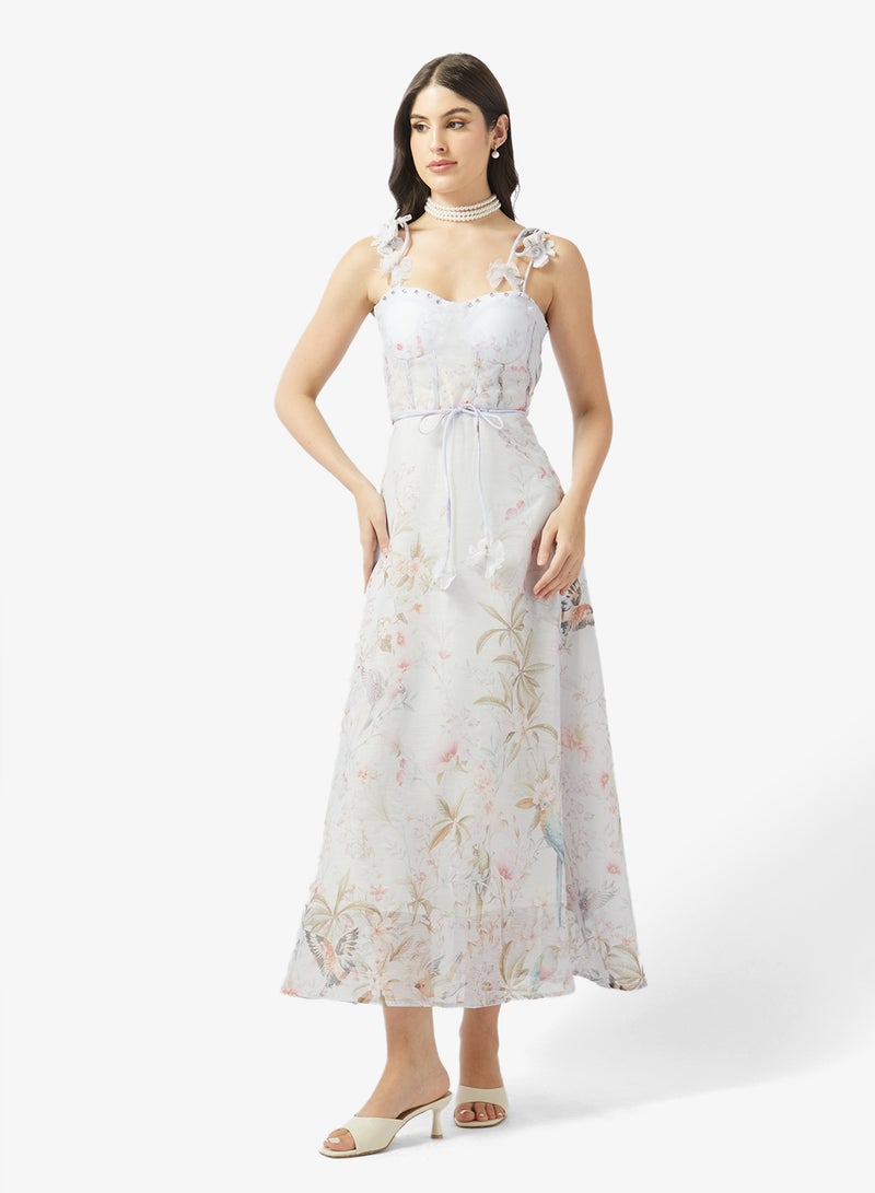 ايلا فستان صيفي بطبعة زهور - Image 1